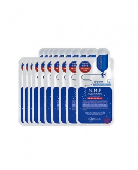 MEDIHEAL N.M.F AQUARING AMPOULE MASK PACK - 10PCS