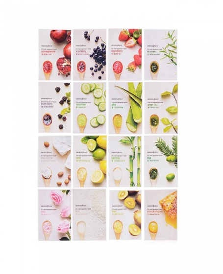 INNISFREE IT'S REAL SQUEEZE MASK PACK - 14PCS