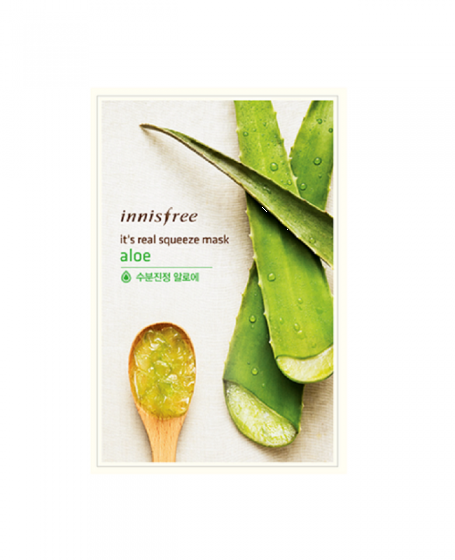 INNISFREE IT'S REAL SQUEEZE MASK ALOE