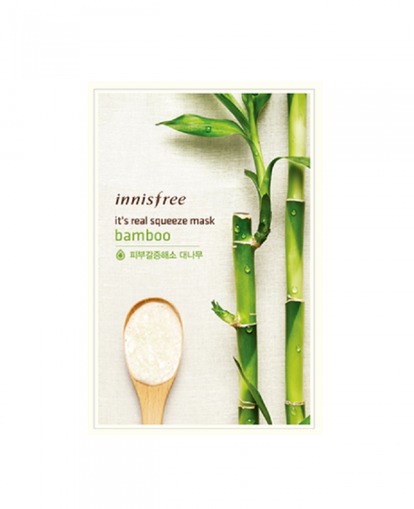 INNISFREE IT'S REAL SQUEEZE MASK BAMBOO