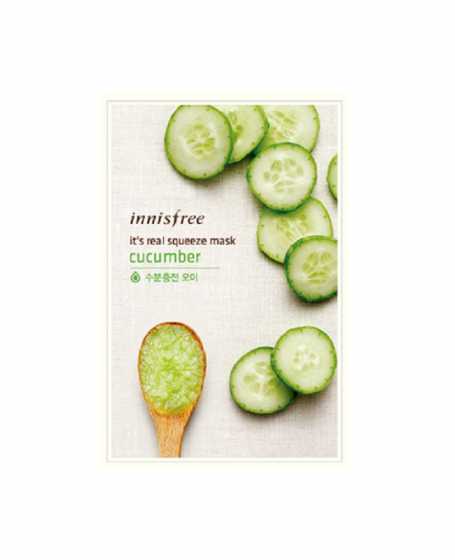 INNISFREE IT'S REAL SQUEEZE MASK CUCUMBER