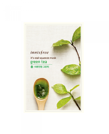 INNISFREE IT'S REAL SQUEEZE MASK GREEN TEA