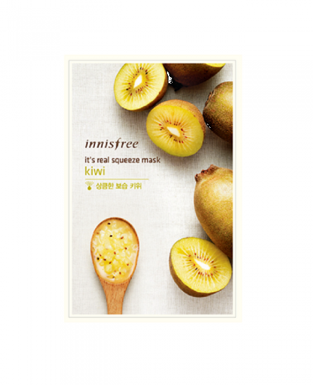 INNISFREE IT'S REAL SQUEEZE MASK KIWI