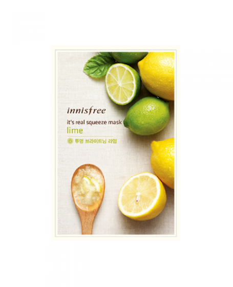INNISFREE IT'S REAL SQUEEZE MASK LIME