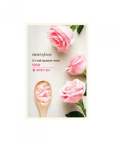 INNISFREE IT'S REAL SQUEEZE MASK ROSE