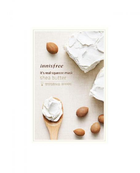 INNISFREE IT'S REAL SQUEEZE MASK SHEA BUTTER