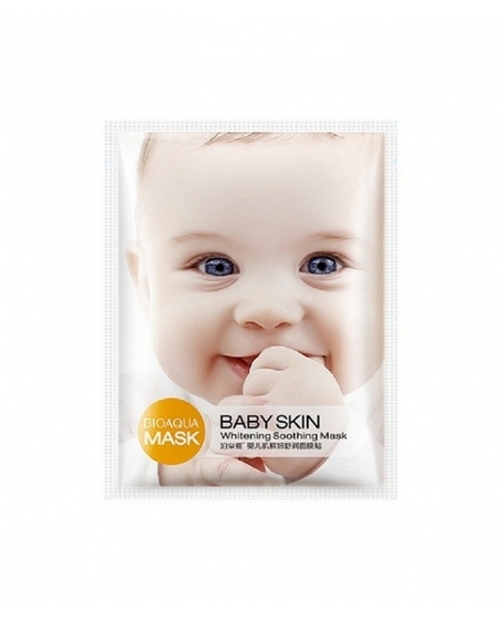 BIOAQUA BABY SKIN WHITENING SOOTHING MASK - 10PCS