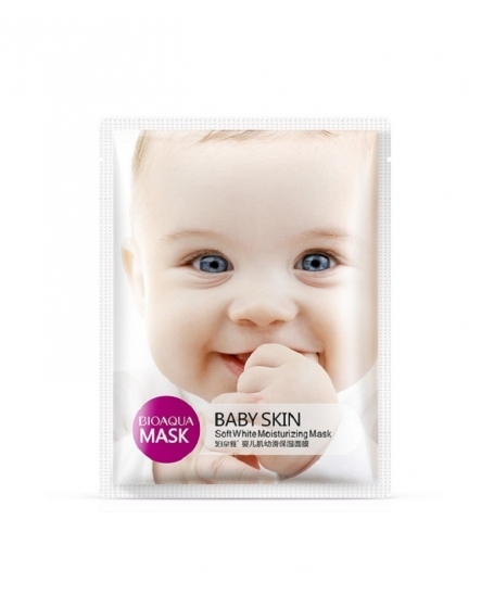 BIOAQUA BABY SKIN SOFT WHITE MOISTURIZING MASK - 10PCS